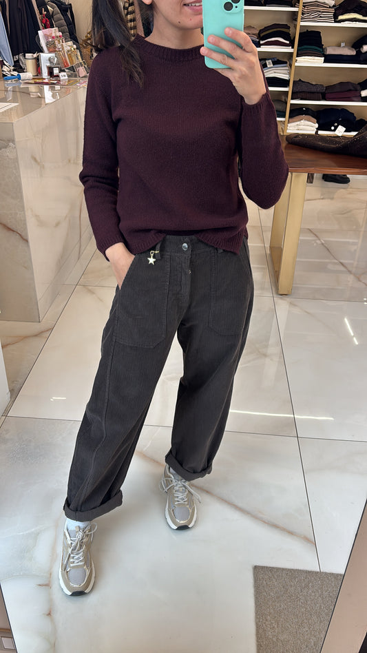 SUSY MIX - OVETTO IN VELLUTO - MARRONE