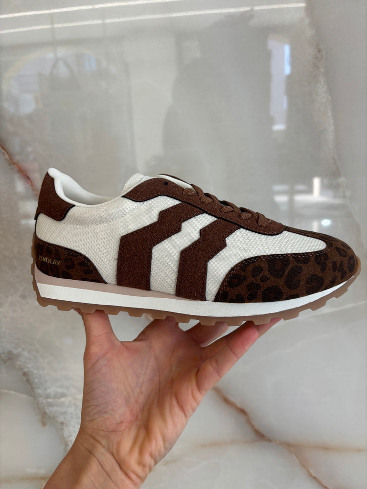 Sneakers - Leopardata - Choco