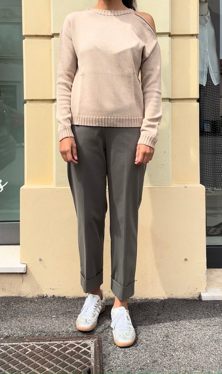 DANIEL & MAYER - PANTALONE PARIGI  - VERDE