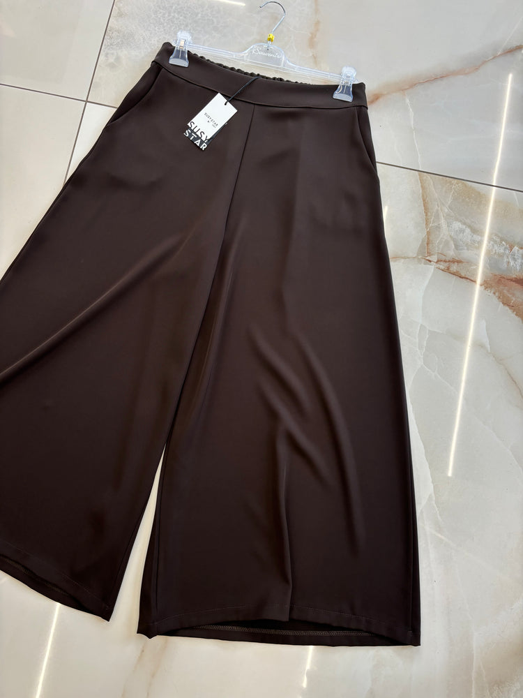 SUSY STAR -  PANTALONE FLUIDO - MORO