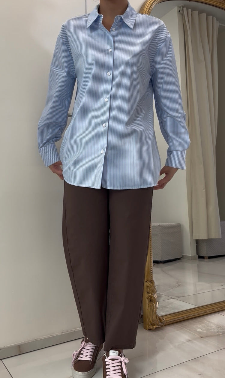 TENSIONE IN - PANTALONE BALOON - MORO