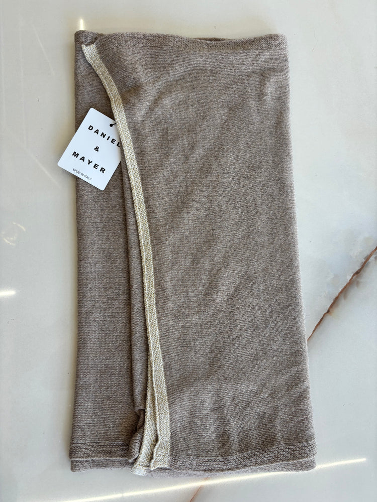 DANIEL E MAYER - SCIARPA ADELAIDE - TAUPE