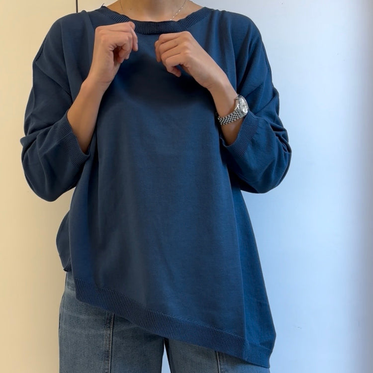 SUSY MIX - MAGLIA BARCHETTA ASIMMETRICA - SAFARI