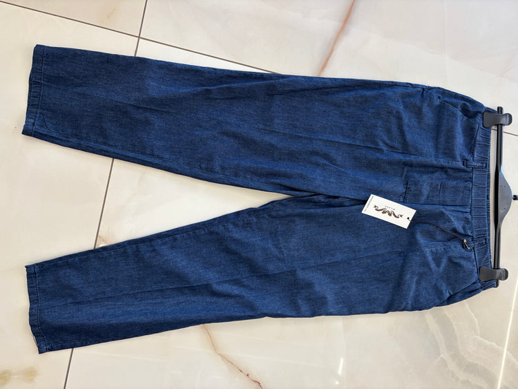 MARGARET - PANTALONE CHAMBRI COLOR JEANS