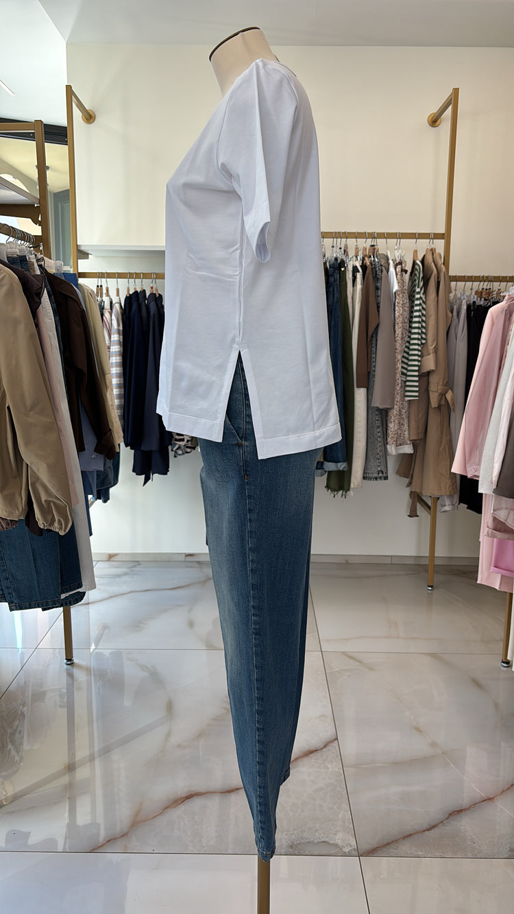 Margaret - Maglia Basica - Bianco Ottico