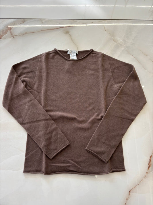 CARMEN - MAGLIONE MINIMAL - TAUPE