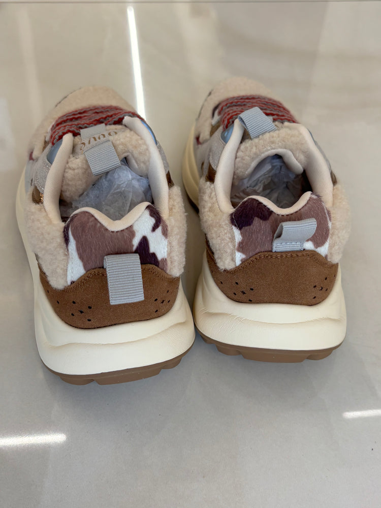 SNEAKERS - BEIGE / ORO