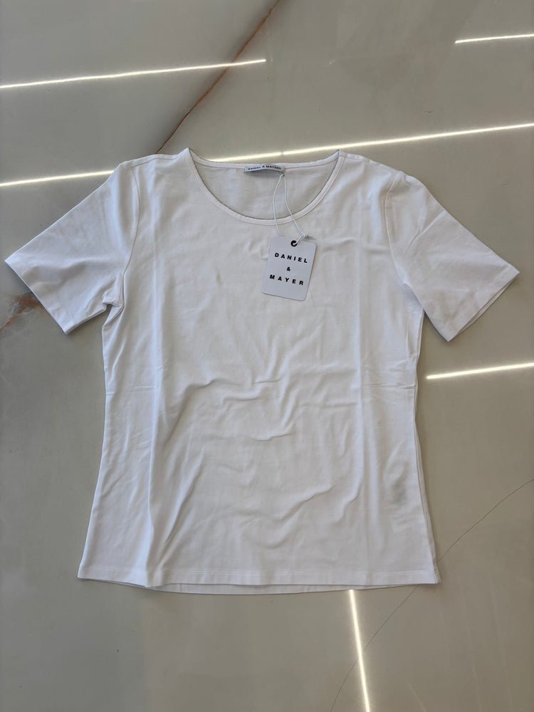 Daniel e mayer - T Shirt Girocollo - bianca