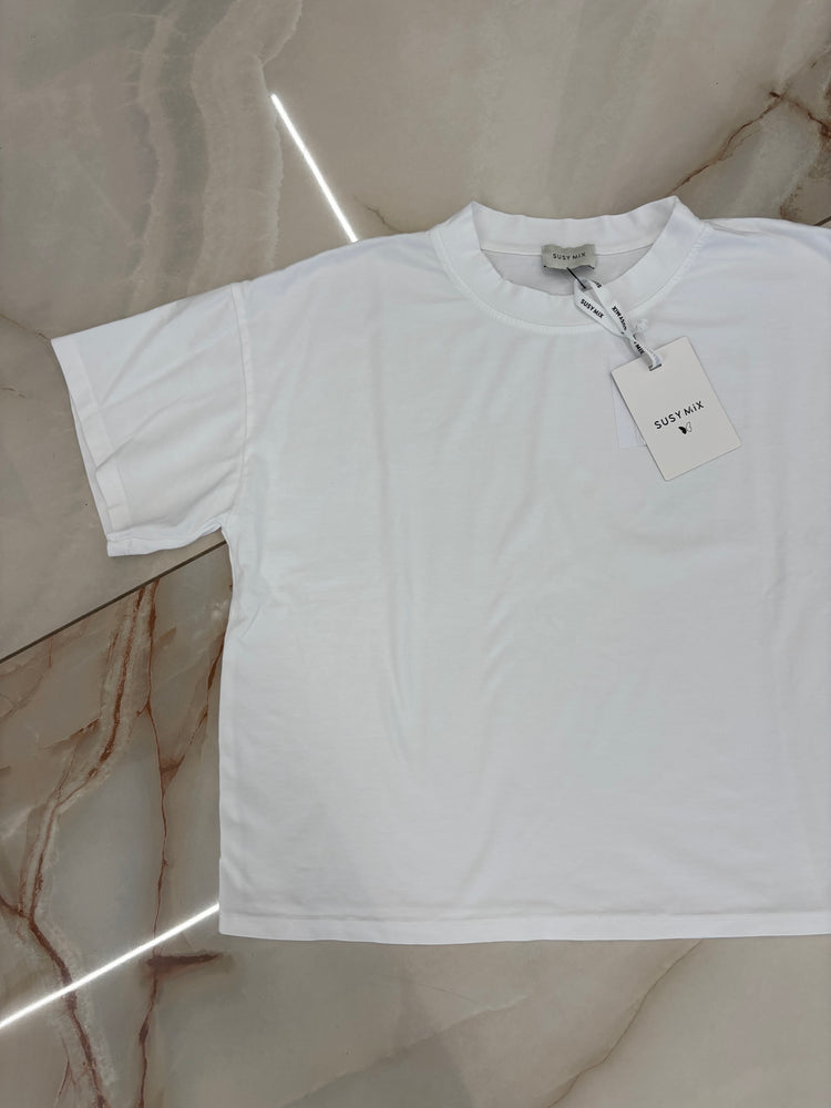 SUSY MIX - T SHIRT SCATOLETTA - BIANCA