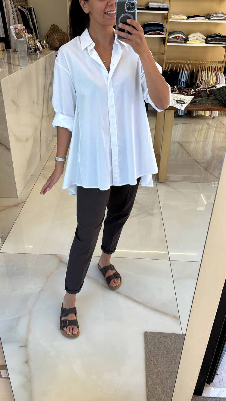 Margaret - Pantalone Coulisse - choco