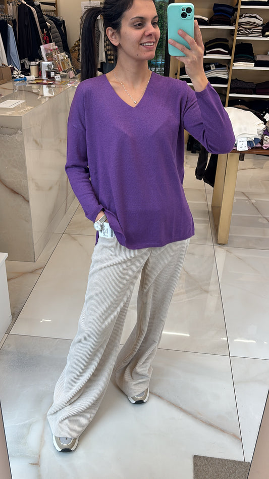 DANIEL & MAYER - MAGLIONE BERILLO - VIOLA