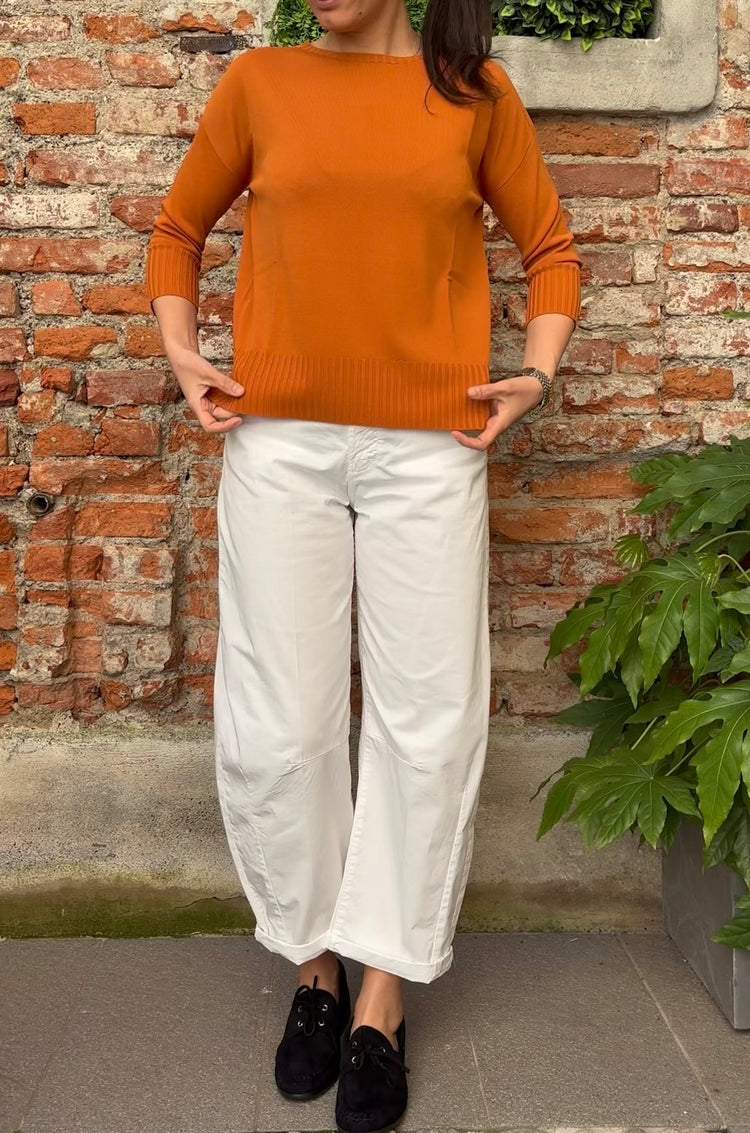 Carmen - Maglia girocollo - COD. ALLEGRA - Verde militare