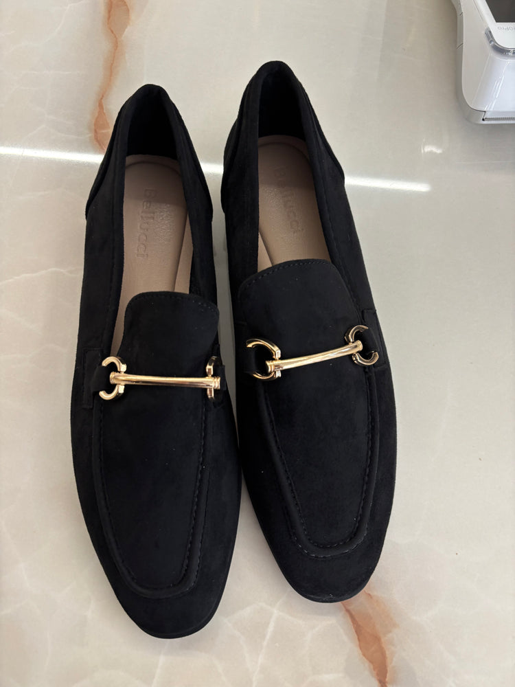 MOCASSINO ECOCAMOSCIO - NERO