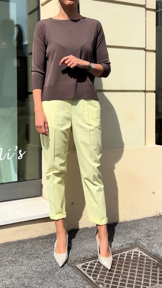 Margaret - Pantalone Coulisse - giallo