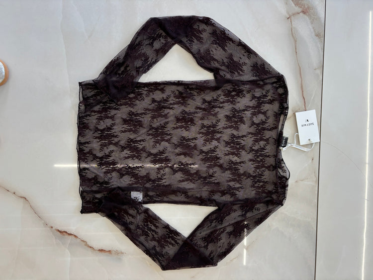 SUSY MIX - MAGLIA PIZZO - MORO