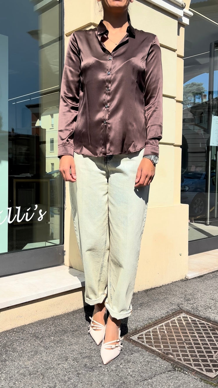 Daniel e Mayer - camicia in seta - CHoco