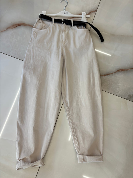 SUSY MIX - Pantalone Love  - Beige