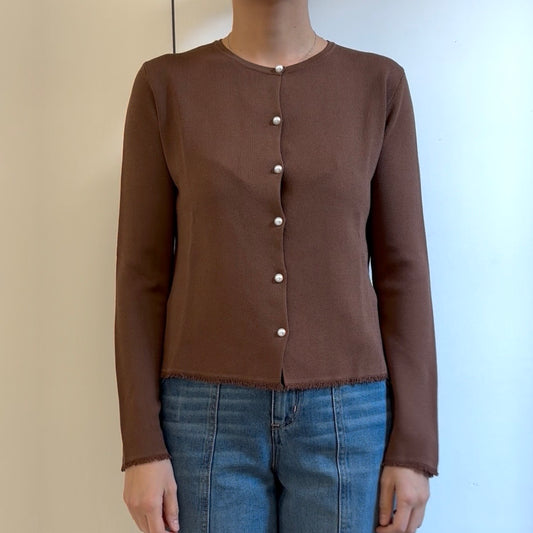 SUSY MIX - CARDIGAN - CAFFE