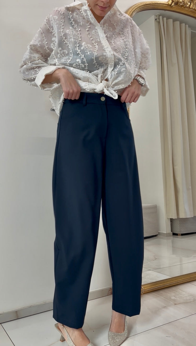 TENSIONE IN - PANTALONE BALI - BLU