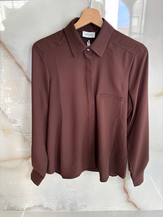 SUSY MIX - CAMICIA SCIANCRATA - CHOCO