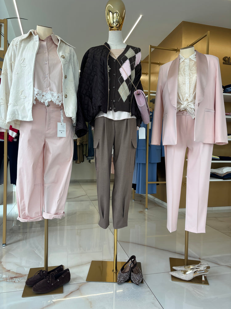 TENSIONE IN - CARDIGAN CON APPLICAZIONI