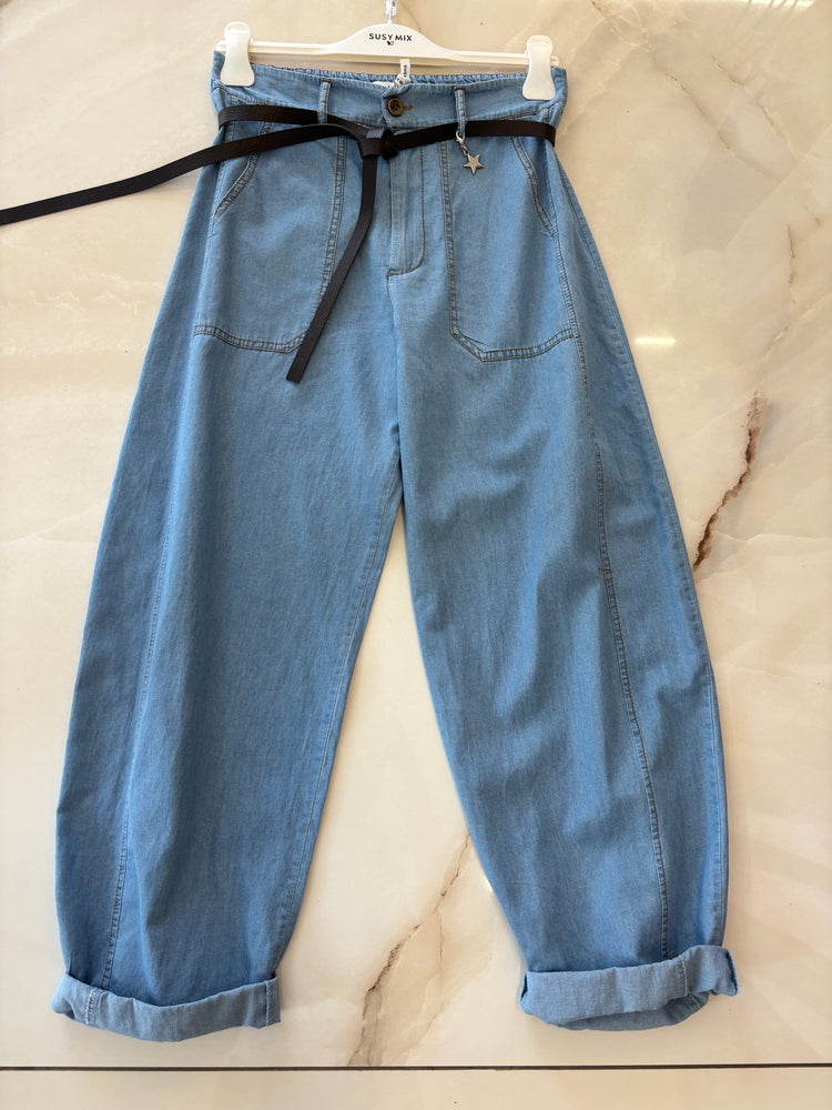 SUSY MIX - JEANS LEGGERISSIMO - AZZURRO
