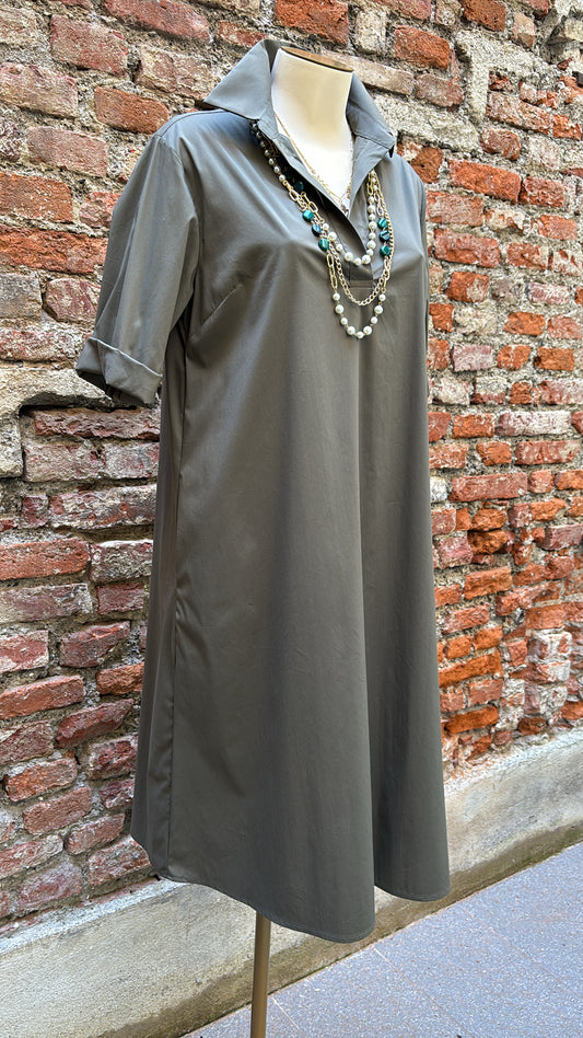 DANIEL E MAYER - ABITO CAMICIA - VERDE MILITARE