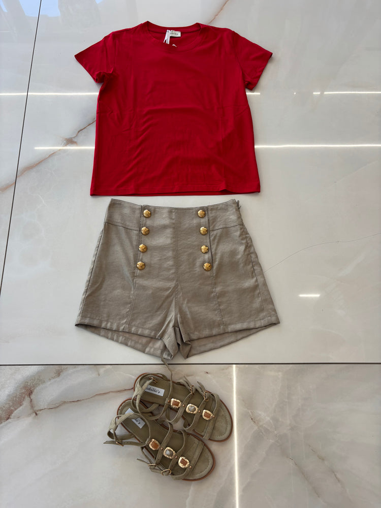 SUSY MIX - T SHIRT NORMAL - ROSSO VIVO