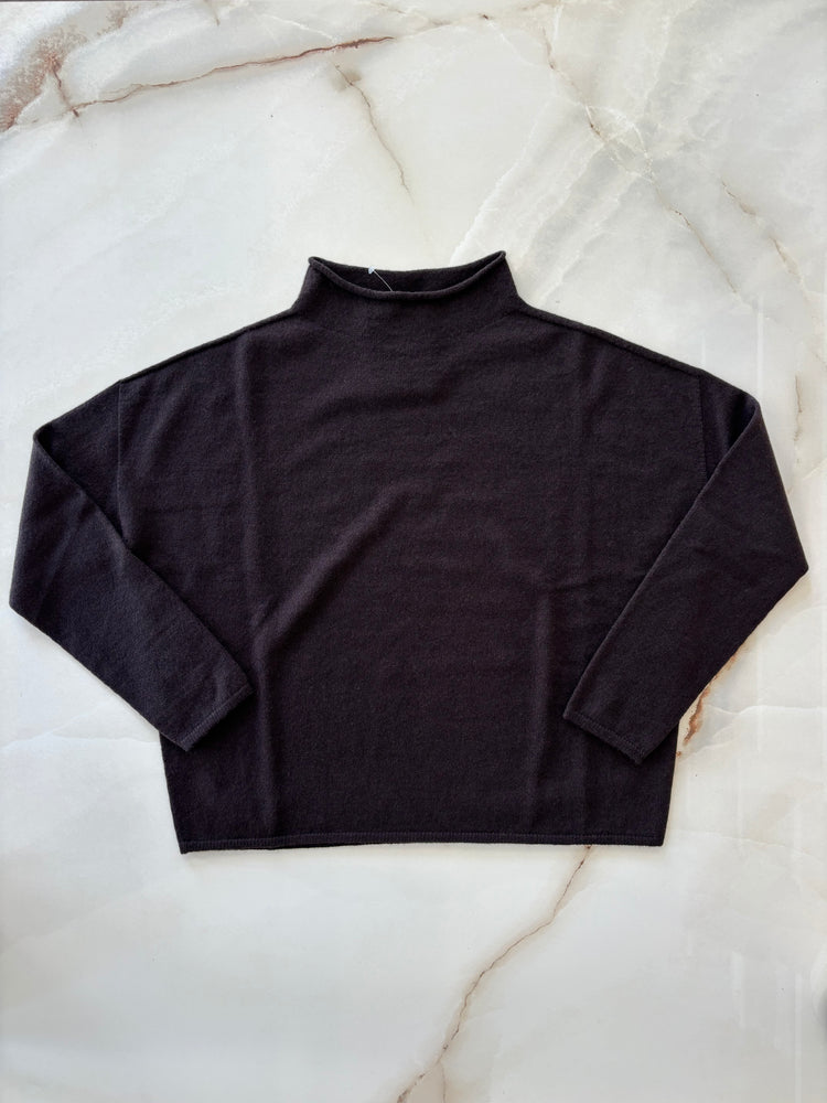 DANIEL E MAYER - MAGLIONE LUPETTO - CHOCO