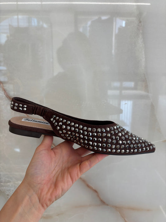 SANDALETTO DIAMANTE -  MORO