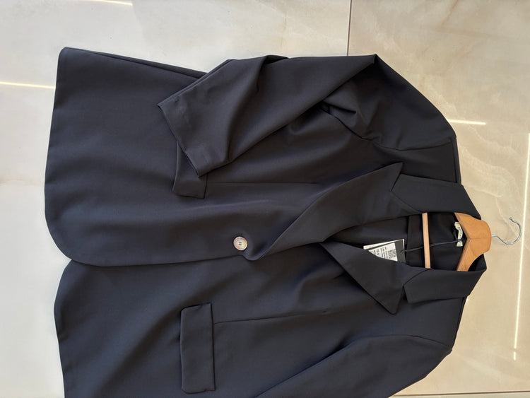 Susy star - giacca over - nera