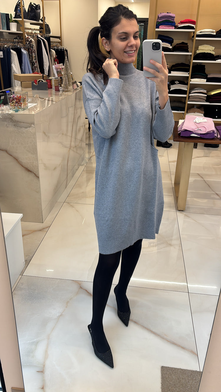 SUSY MIX - ABITO IN MAGLIA - GRIGIO