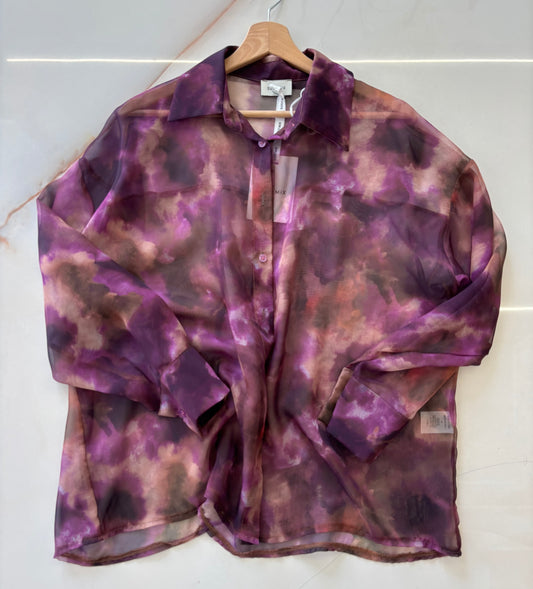 SUSY MIX - CAMICIA FANTASIA - PRUGNA