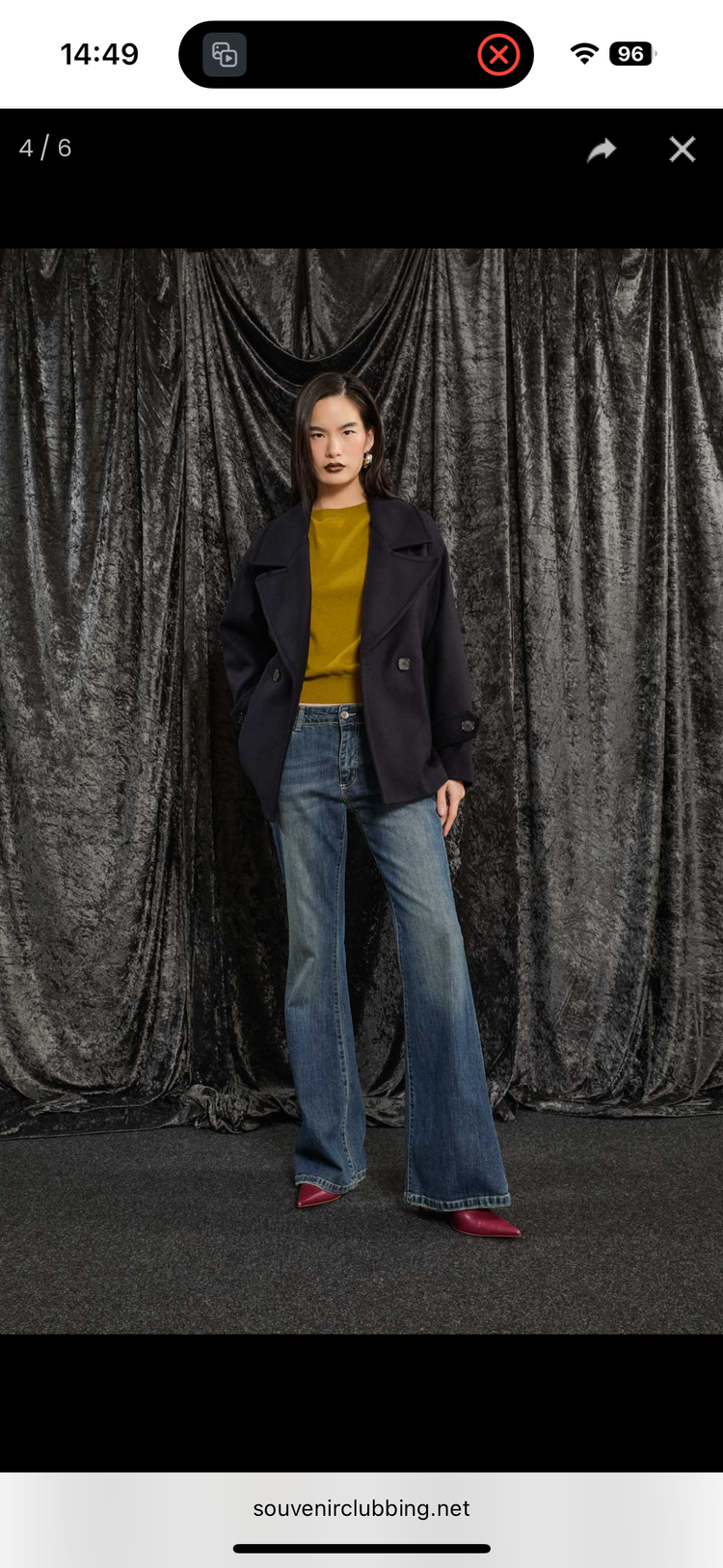 SOUVENIR - CAPPOTTO - BLU