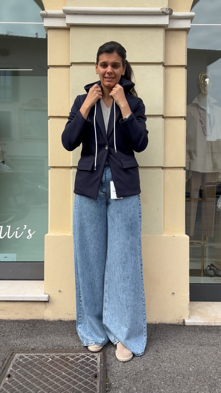 SUSY MIX - JEANS Palazzo - Azzurro