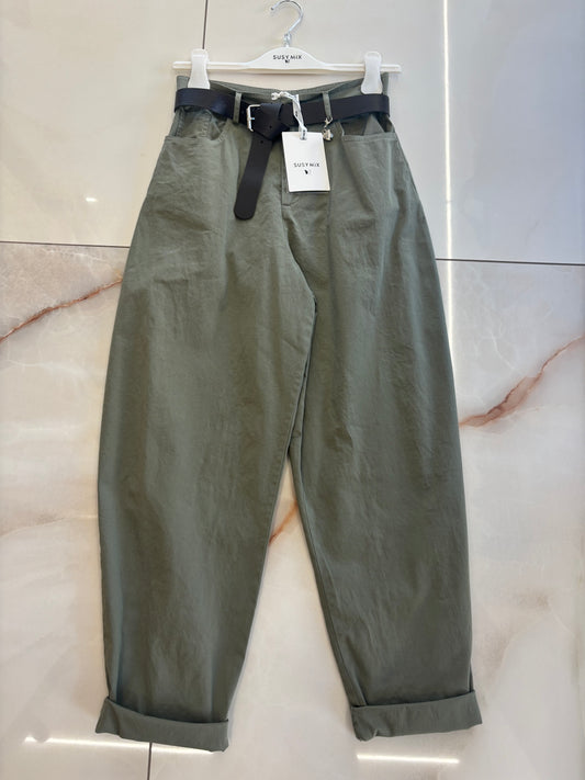 SUSY MIX - Pantalone Love  - Verde