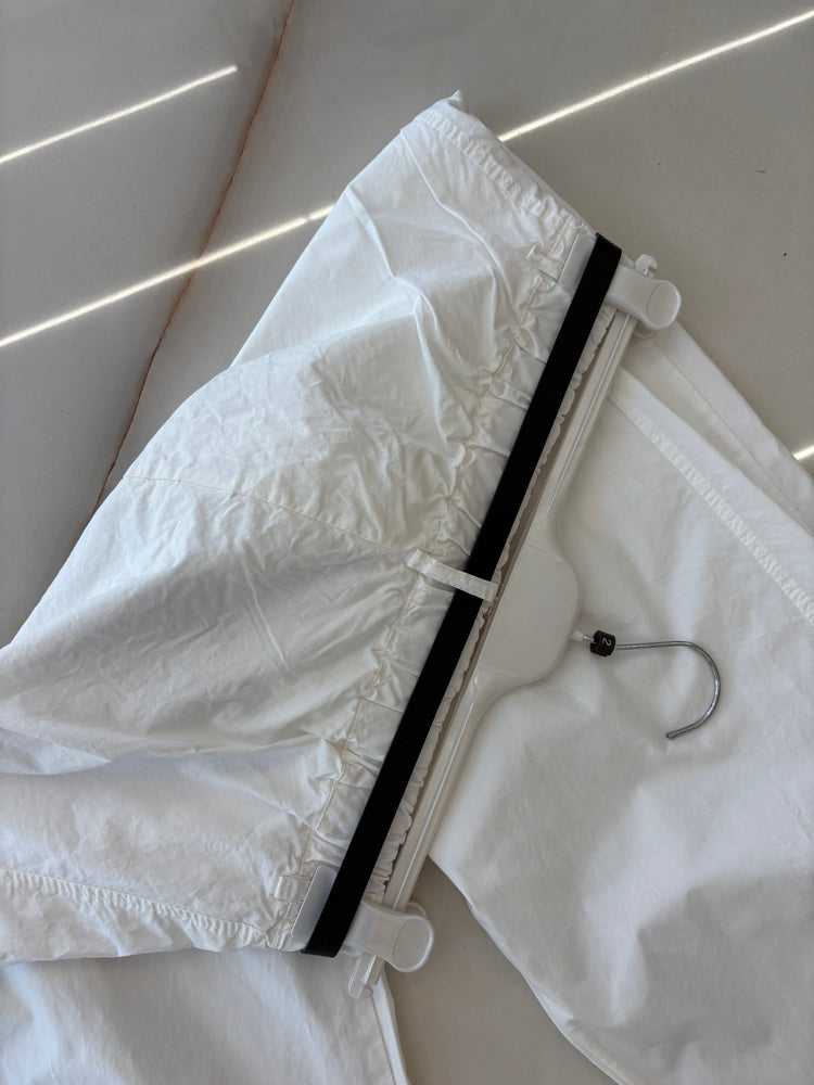 Susy star - pantalone bagghy - Bianco