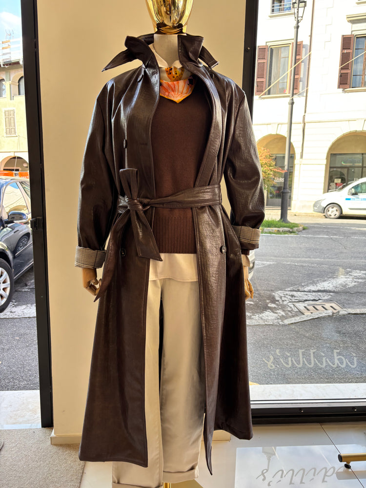 SUSY MIX - TRENCH IN ECOPELLE - MORO