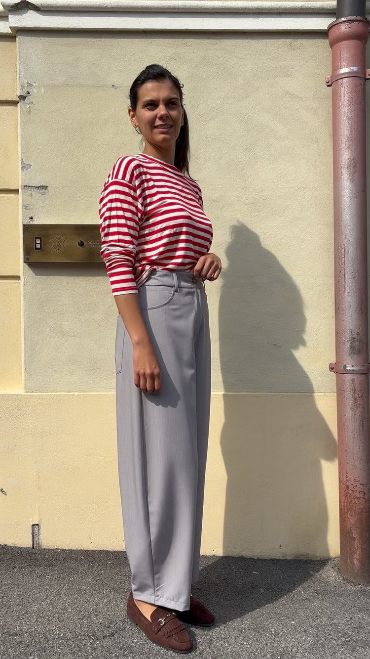 TENSIONE IN - PANTALONE BALI - GRIGIO