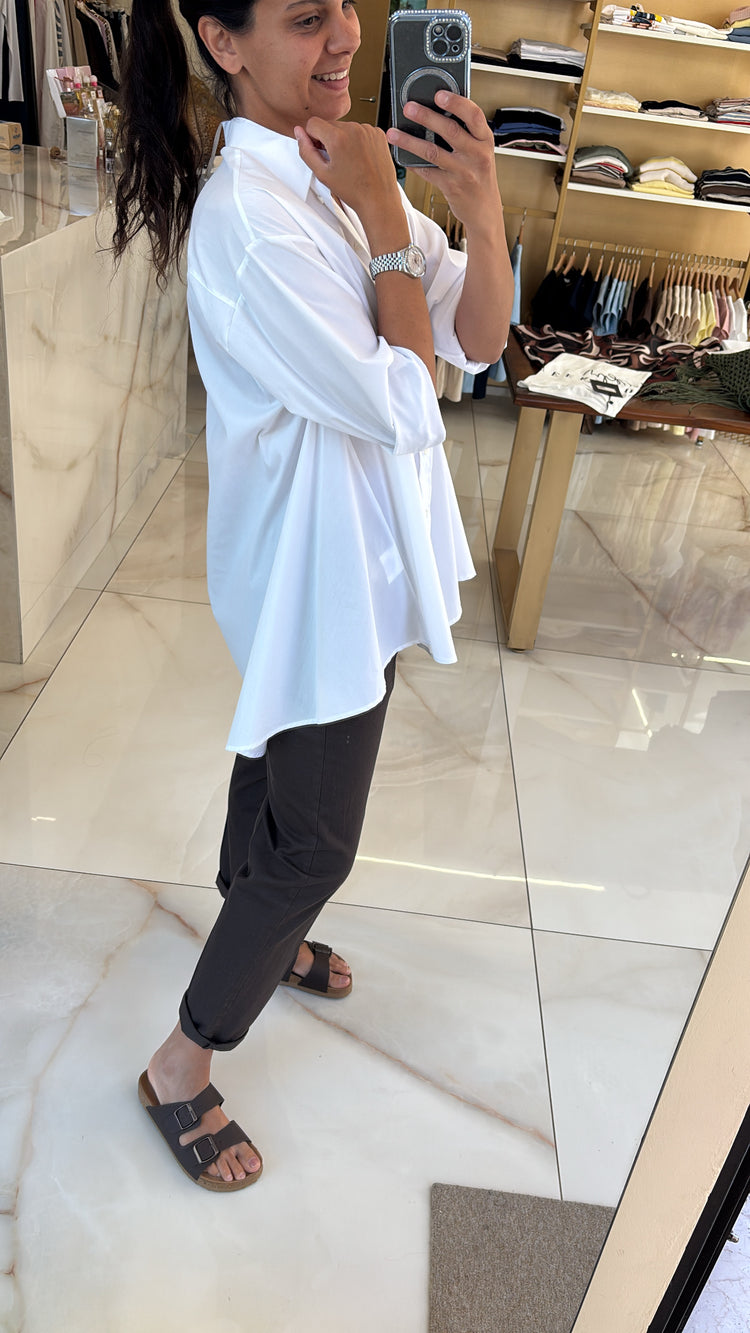 Margaret - Pantalone Coulisse - choco