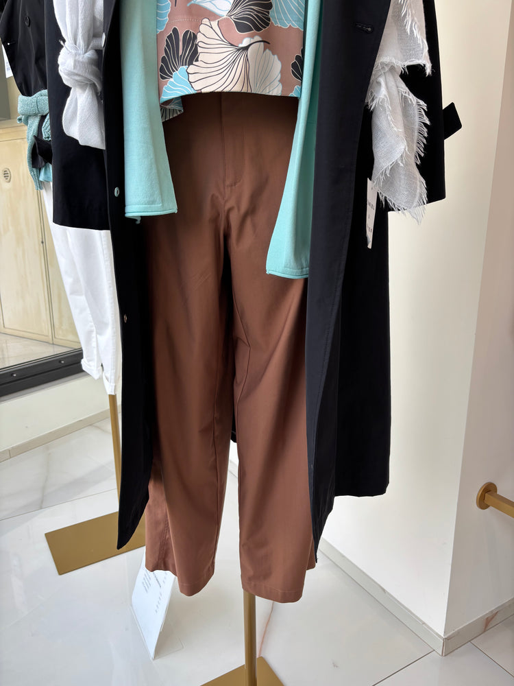 DANIEL & MAYER - PANTALONE OVETTO SUPER LEGGERO - CIOCCOLATO