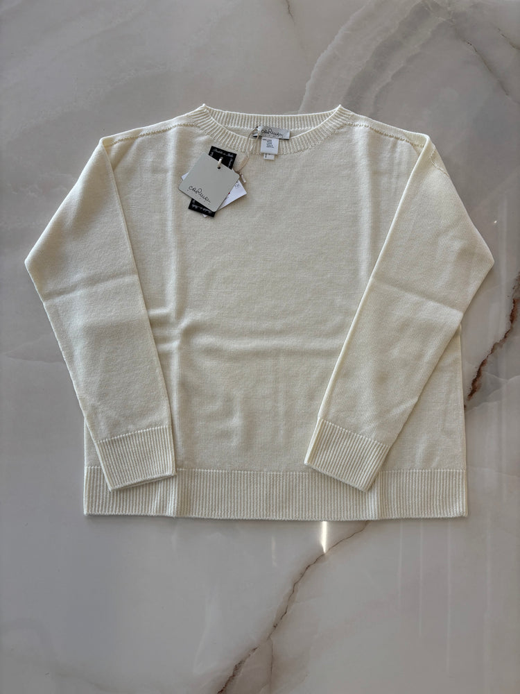 CARMEN - MAGLIONE GIROCOLLO - PANNA