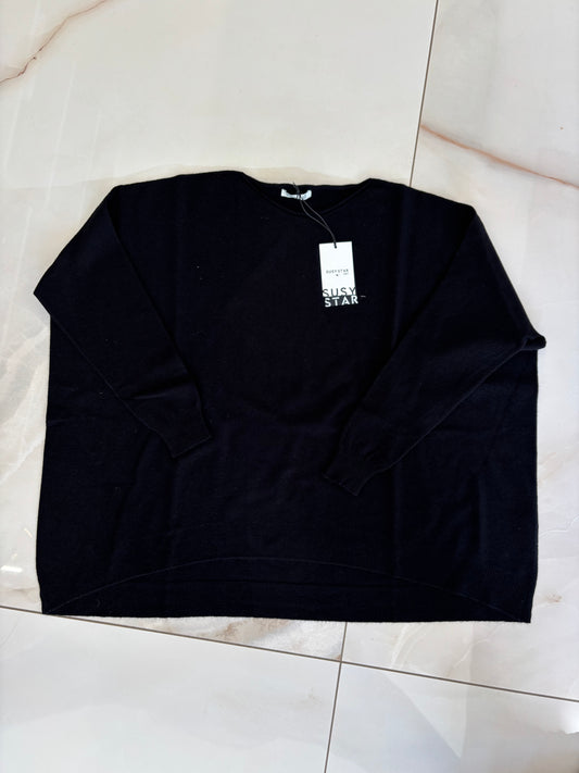 SUSY STAR - MAGLIA OVER - NERA