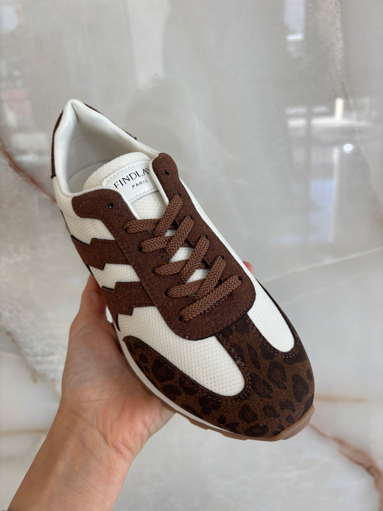 Sneakers - Leopardata - Choco