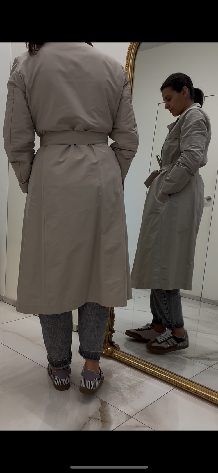 DANIEL & MAYER - TRENCH LUNGO - BEIGE