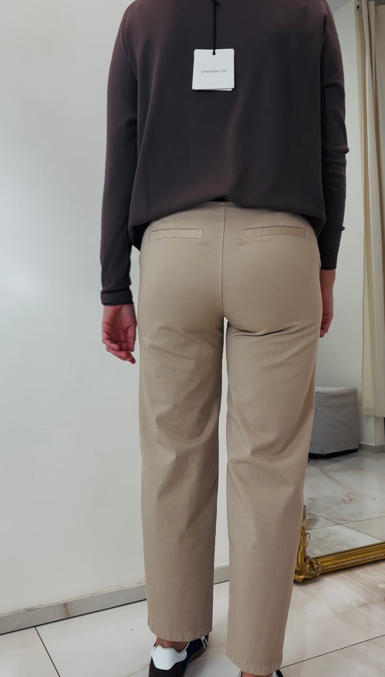 TENSIONE IN - PANTALONE BALOON - LIQUIRIZIA