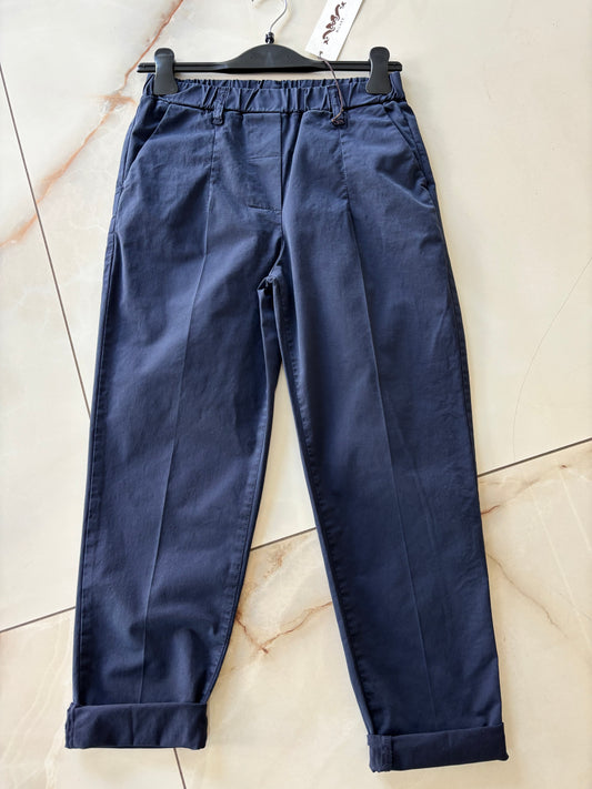 Margaret - Pantalone Coulisse - Blu notte