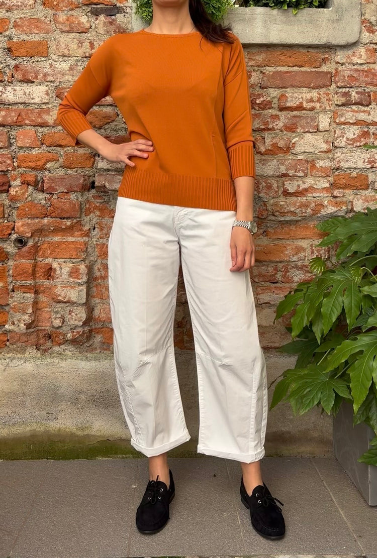 Carmen - Maglia girocollo - COD. ALLEGRA - Verde militare