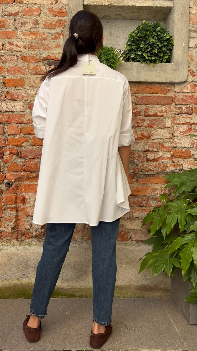 Carmen - Camicione / Abito - Bianca