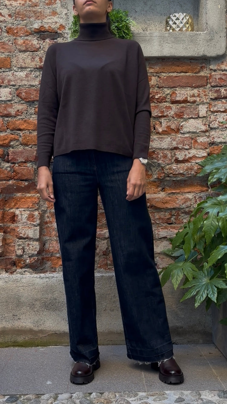 DANIEL E MAYER - JEANS PALAZZO - DENIM